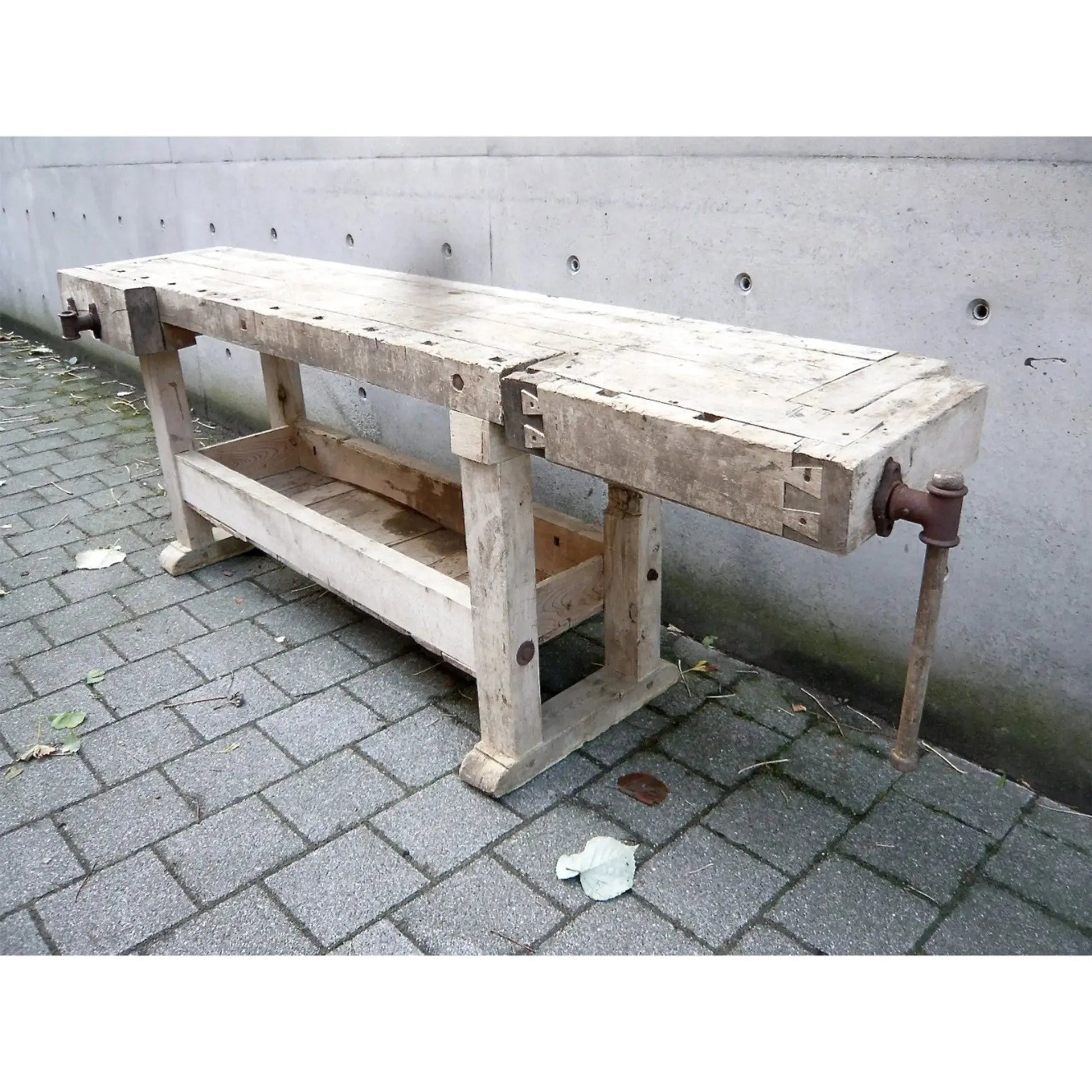 JANGEORGe Interiors & Furniture Antiques Rustic Swedish Carpenters Workbench
