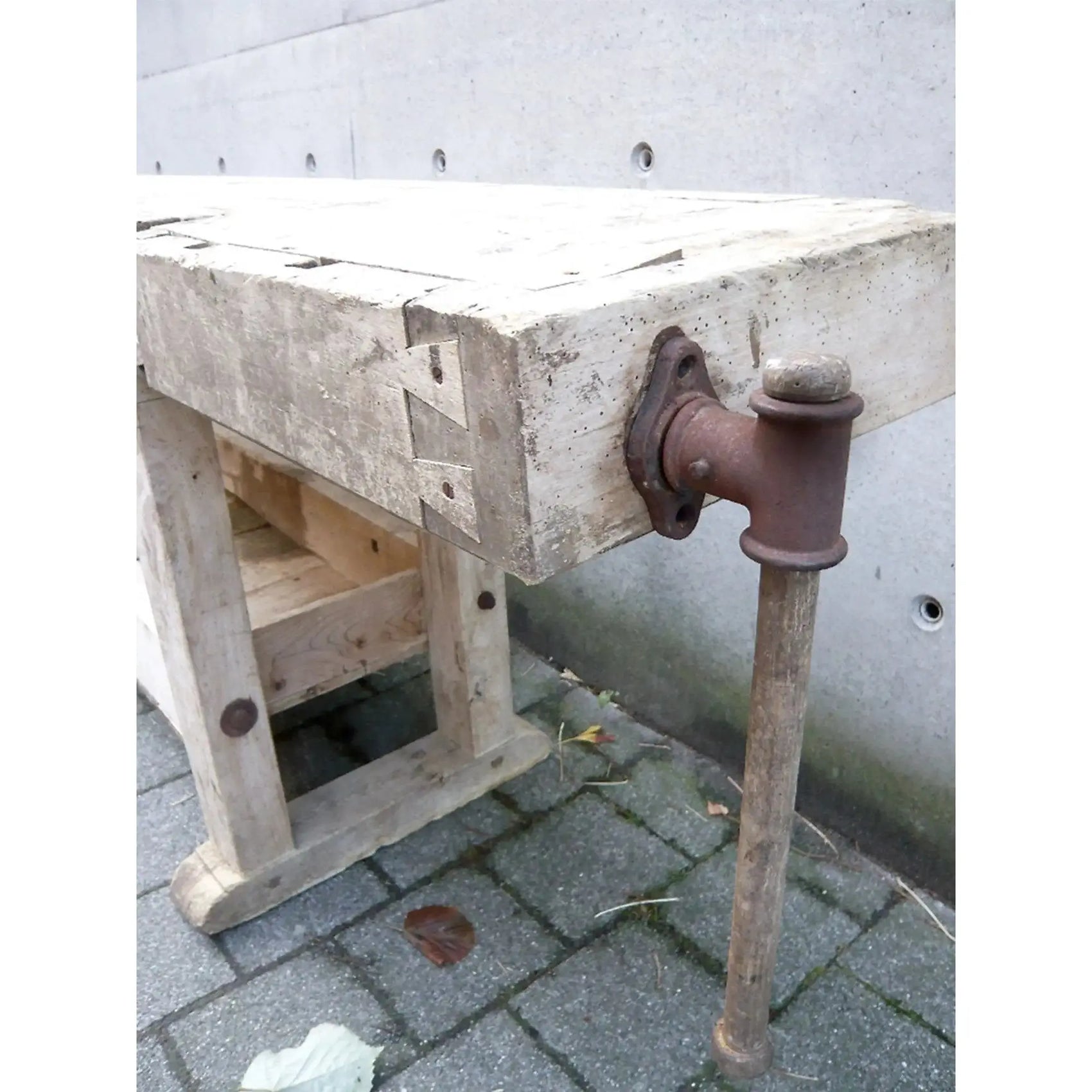 JANGEORGe Interiors & Furniture Antiques Rustic Swedish Carpenters Workbench