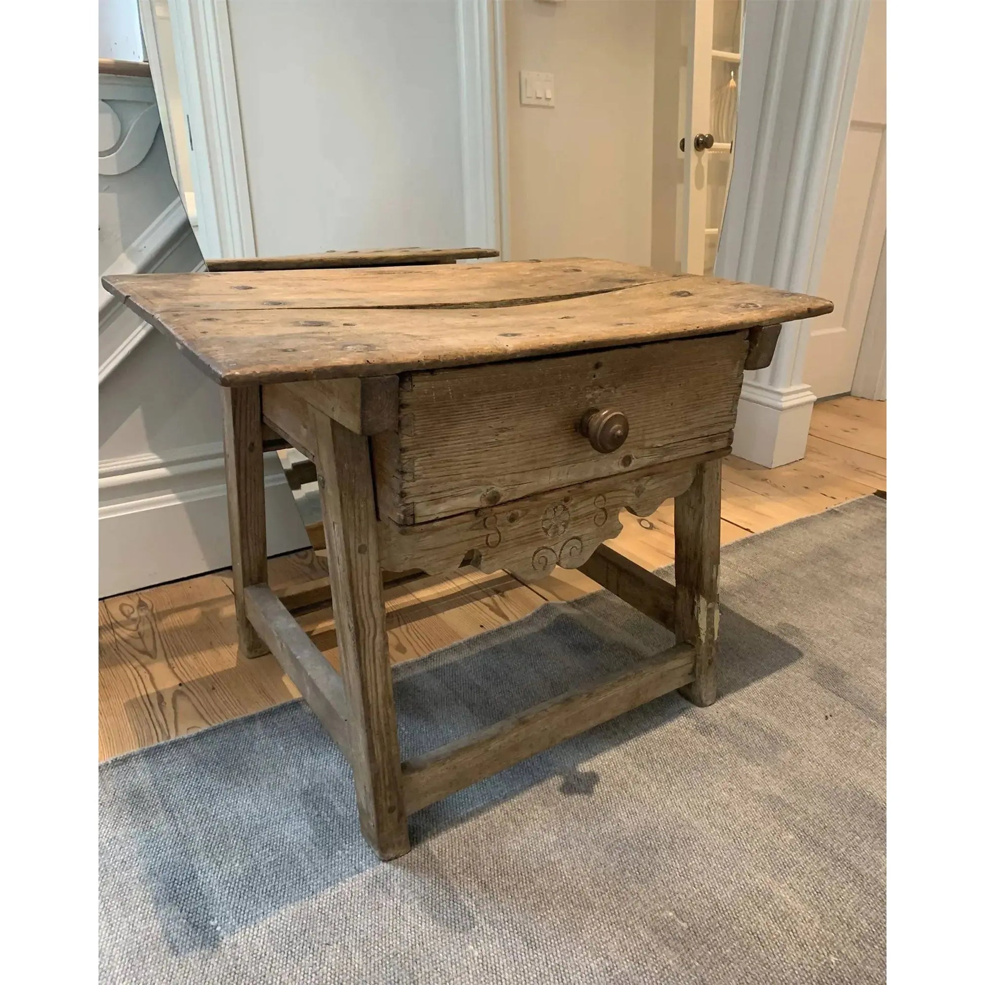 JANGEORGe Interiors & Furniture Antiques Small Sidetable with Drawer
