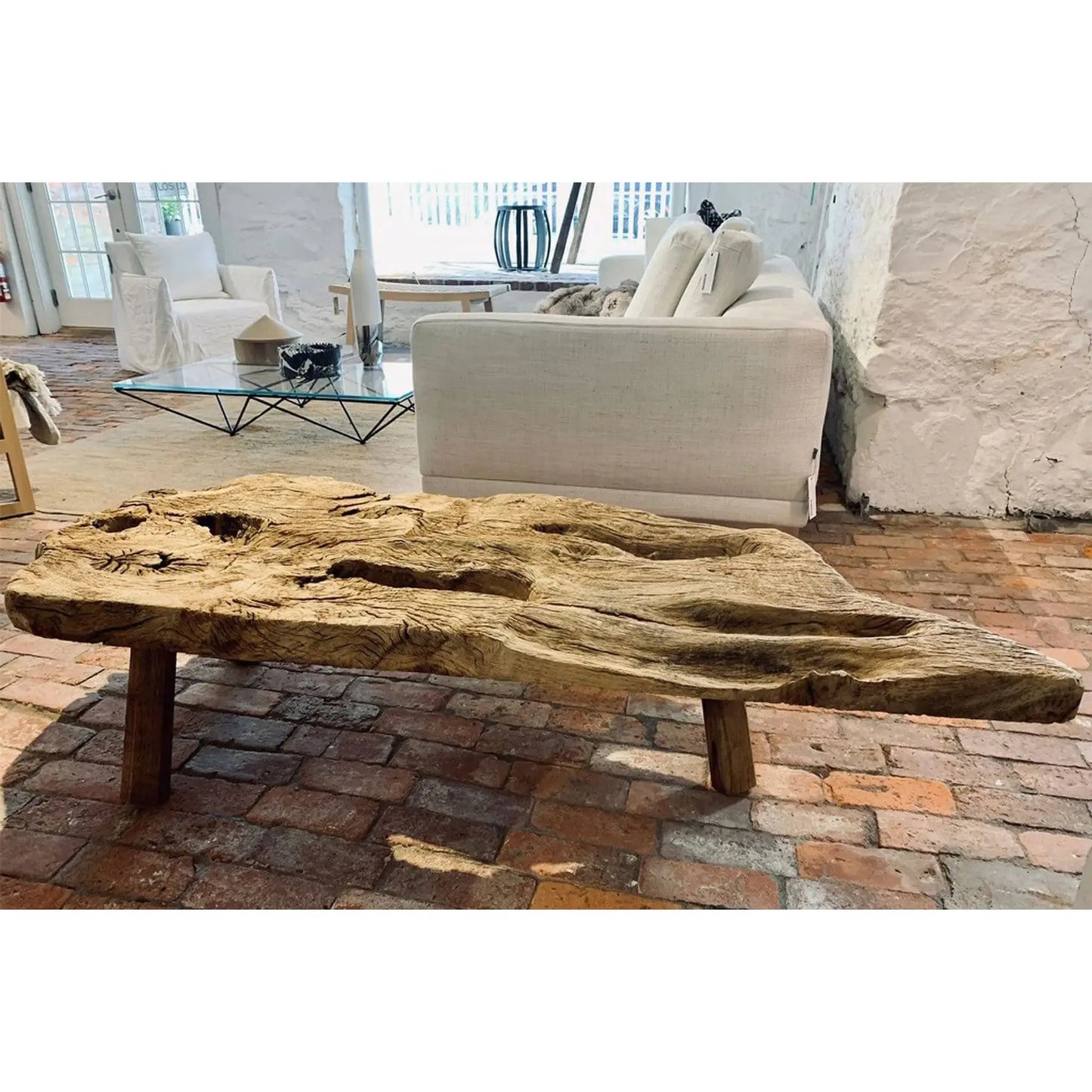 JANGEORGe Interiors & Furniture Antiques Wood Low Table