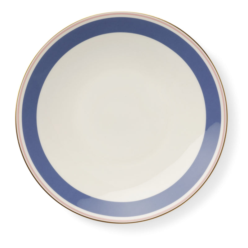 Capri - Bread Plate Blue/Rose 6.6 in | 17cm