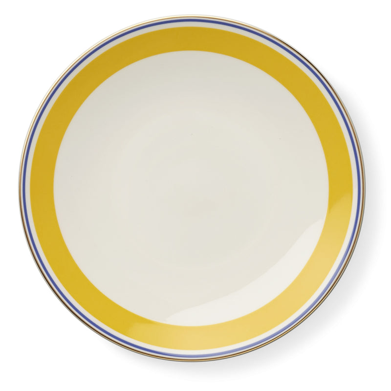 Capri - Dinner Plate Yellow/Blue 11 in | 28cm