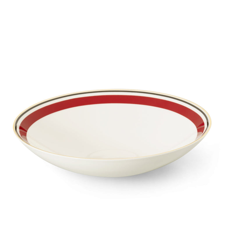 Capri - Plate/Bowl Red/Anthracite 7.8 in | 20cm