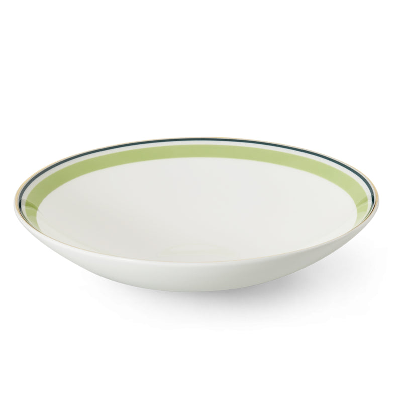 Capri - Plate/Bowl Spring Green/Dark Green 9.4 in | 24cm