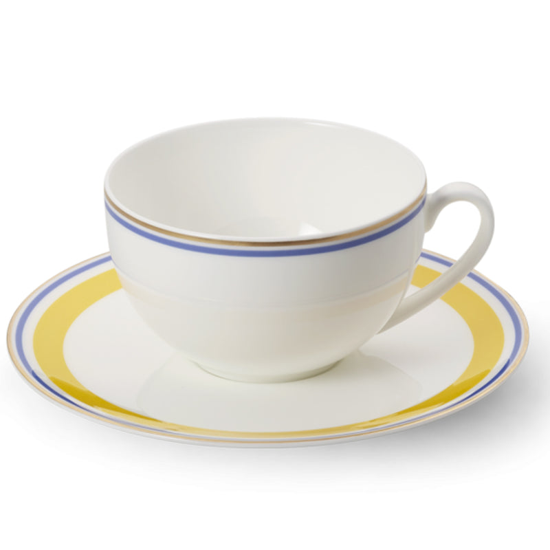 Capri - Set Espresso Cup Yellow/Blue 3.7 FL OZ | 0.11L