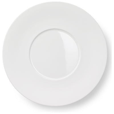 Cross White - Matte White, Gourmet Plate 12.2in | 31cm (Ø) | Dibbern | JANGEORGe Interiors & Furniture