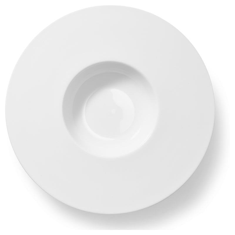 Cross White - Matte White, Pasta Plate 11.8in | 30cm (Ø), 10.1 fl oz | 0.3L | Dibbern | JANGEORGe Interiors & Furniture