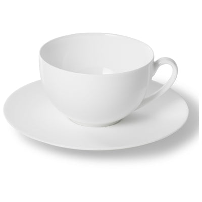Cross White - Matte White, Set Coffee Cup & Saucer 8.5 fl oz | 0.25L | Dibbern | JANGEORGe Interiors & Furniture