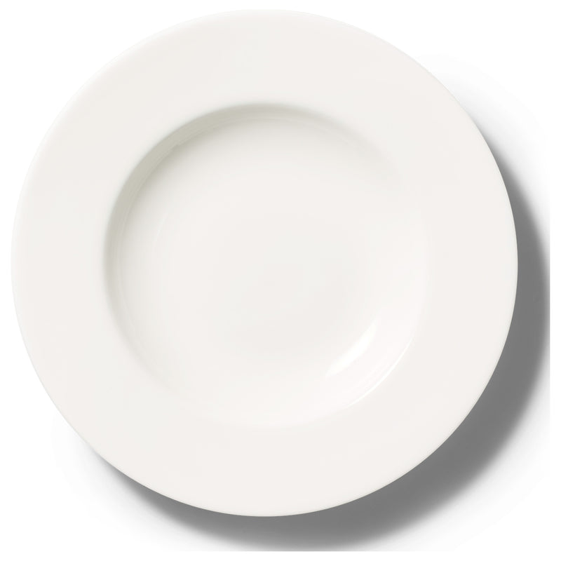Cross White - Matte White, Soup Plate 9.8in | 25cm (Ø) | Dibbern | JANGEORGe Interiors & Furniture