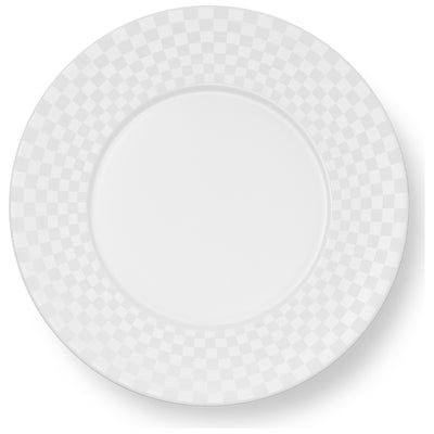Cross White - Squares Bread Plate 6.7in | 17cm (Ø) | Dibbern | JANGEORGe Interiors & Furniture