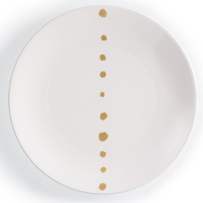 Golden Pearls - Pasta Plate Gold 10.2in | 26cm (Ø) | Dibbern | JANGEORGe Interiors & Furniture