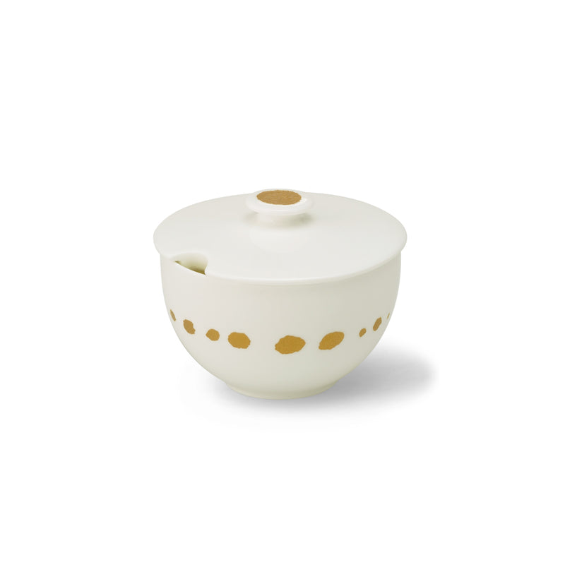 Golden Pearls - Sugar Dish Gold 8.4 FL OZ | 0.25L | Dibbern | JANGEORGe Interiors & Furniture