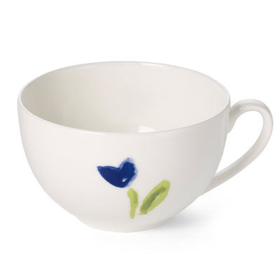 Impression (Blue Flower) - Coffee Cup 8.5 fl oz | 0.25L, 3.8in | 9.7cm (Ø) | Dibbern | JANGEORGe Interiors & Furniture