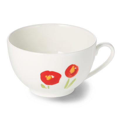 Impression (Red Poppy) - Grand Cup 13.5 fl oz | 0.40L | Dibbern | JANGEORGe Interiors & Furniture