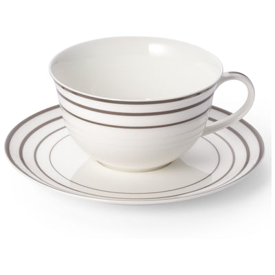Metropolitan - Set Coffee Cup & Saucer Anthracite 9.4 FL OZ | 0.28L | Dibbern | JANGEORGe Interiors & Furniture