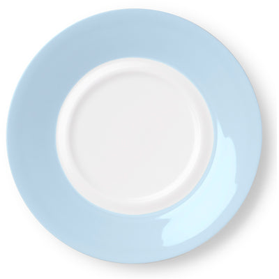 Pastell - Coffee Saucer Flat Light Blue 8.4 FL OZ | 0.25L, 6.2in | 15.8cm Ø | Dibbern | JANGEORGe Interiors & Furniture