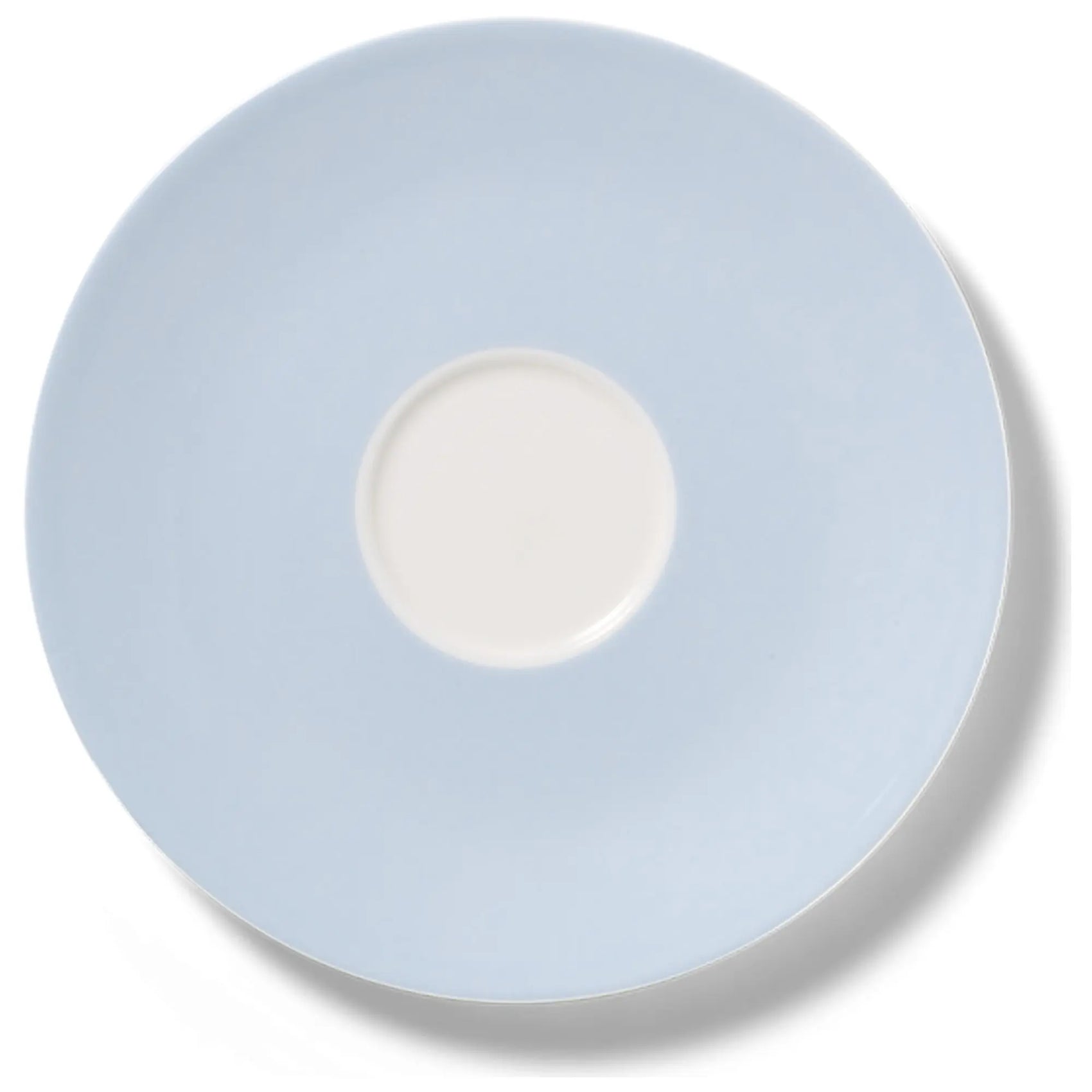 Pastell - Coffee Saucer Light Blue 8.5 fl oz | 0.25L, 6.3in | 16cm Ø | Dibbern | JANGEORGe Interiors & Furniture