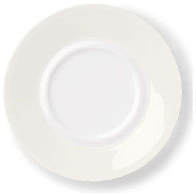 Pastell - Coffee Saucer Flat Light Grey 8.4 FL OZ | 0.25L, 6.2in | 15.8cm Ø | Dibbern | JANGEORGe Interiors & Furniture