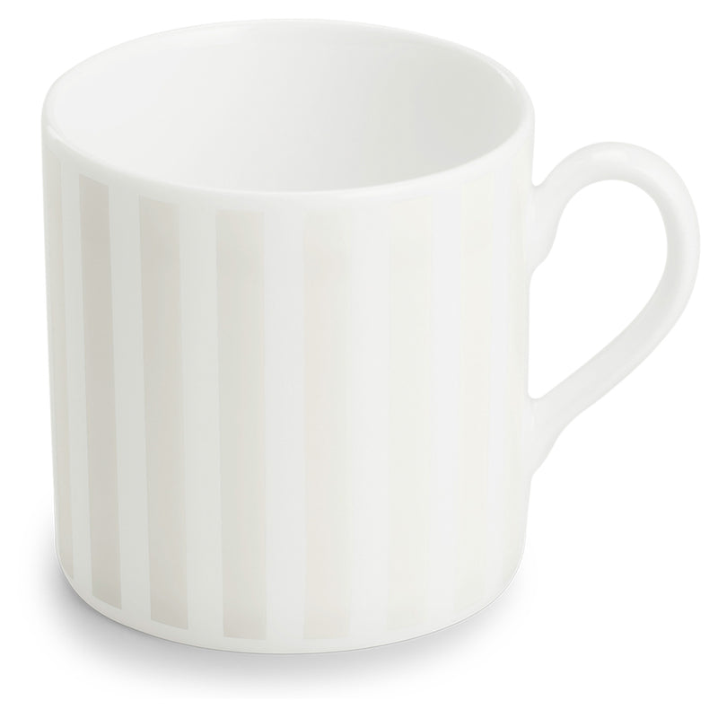 Pastell Stripes - Espresso Cup Cylindrical  Light Grey 3.4 FL OZ | 0.1L | Dibbern | JANGEORGe Interiors & Furniture