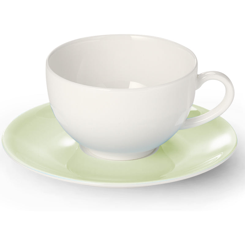 Pastell - Set Coffee Cup & Saucer Khaki 8.4 FL OZ | 0.25L | Dibbern | JANGEORGe Interiors & Furniture