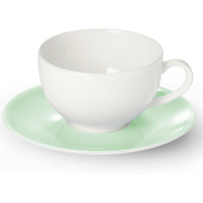 Pastell - Set Coffee Cup & Saucer Mint 8.4 FL OZ | 0.25L | Dibbern | JANGEORGe Interiors & Furniture
