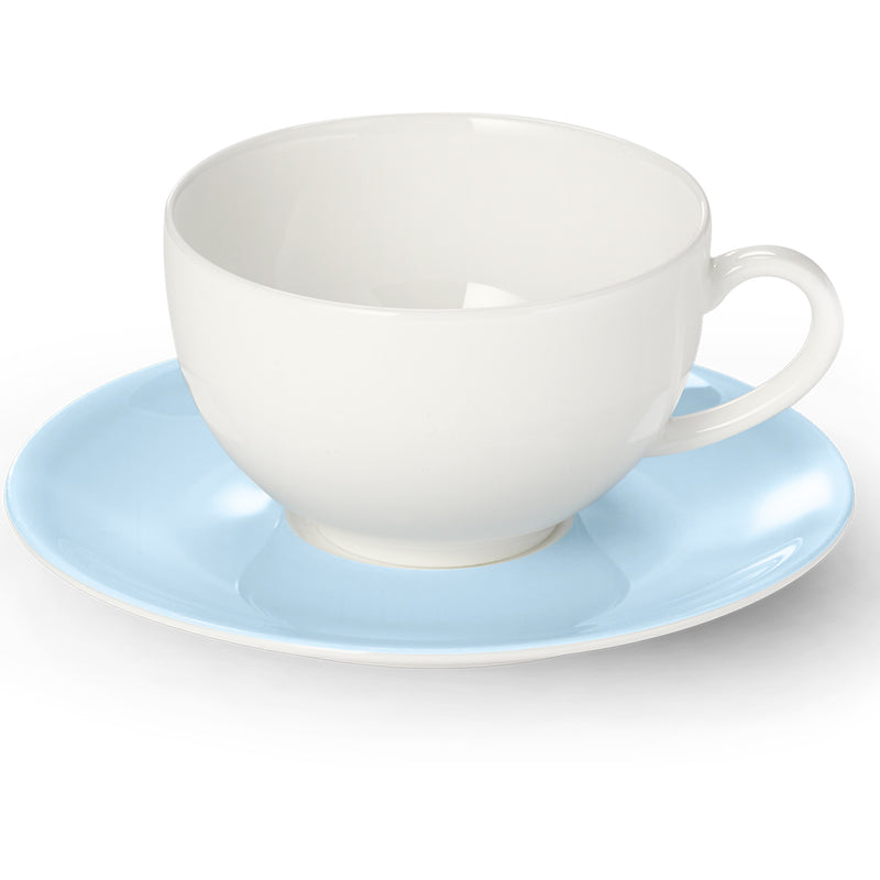 Pastell - Set Coffee Cup & Saucer Light Blue 8.4 FL OZ | 0.25L | Dibbern | JANGEORGe Interiors & Furniture