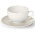 Pastell - Set Espresso Cup & Saucer Light Grey 3.7 FL OZ | 0.11L | Dibbern | JANGEORGe Interiors & Furniture