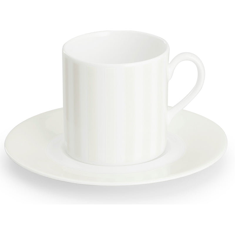 Pastell - Set Espresso Cup & Saucer Light Grey 3.4 fl oz | 0.1L | Dibbern | JANGEORGe Interiors & Furniture