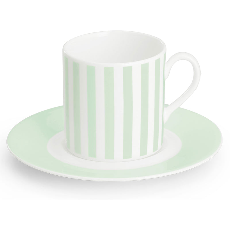 Pastell - Set Espresso Cup & Saucer Mint 3.4 fl oz | 0.1L | Dibbern | JANGEORGe Interiors & Furniture