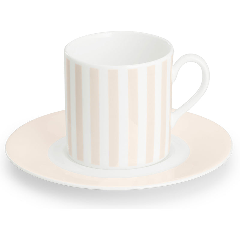 Pastell - Set Espresso Cup & Saucer Powder Pink 3.4 fl oz | 0.1L | Dibbern | JANGEORGe Interiors & Furniture