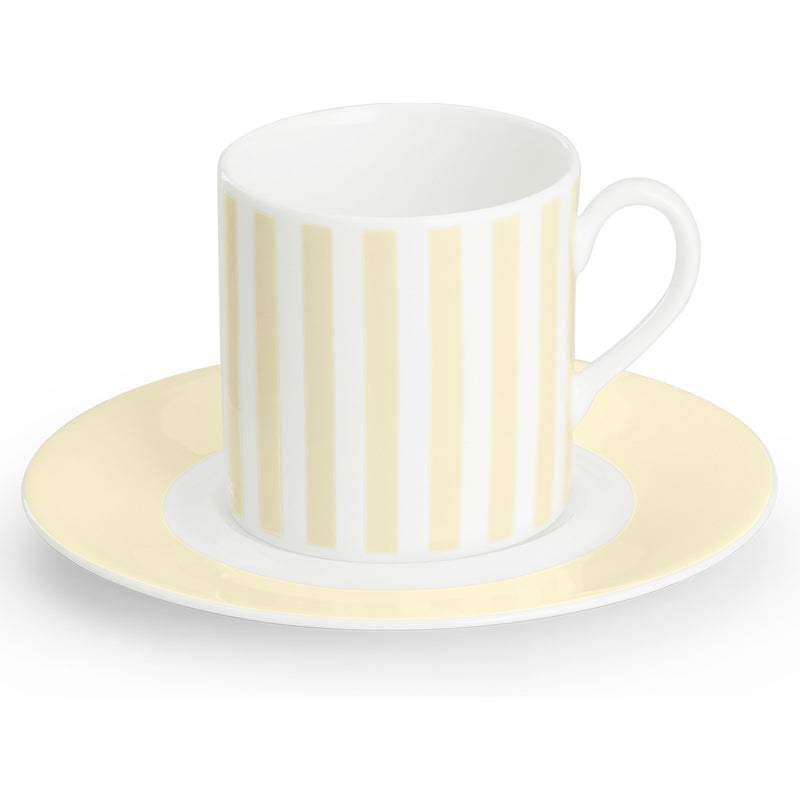Pastell - Set Espresso Cup & Saucer Wheat 3.4 fl oz | 0.1L | Dibbern | JANGEORGe Interiors & Furniture