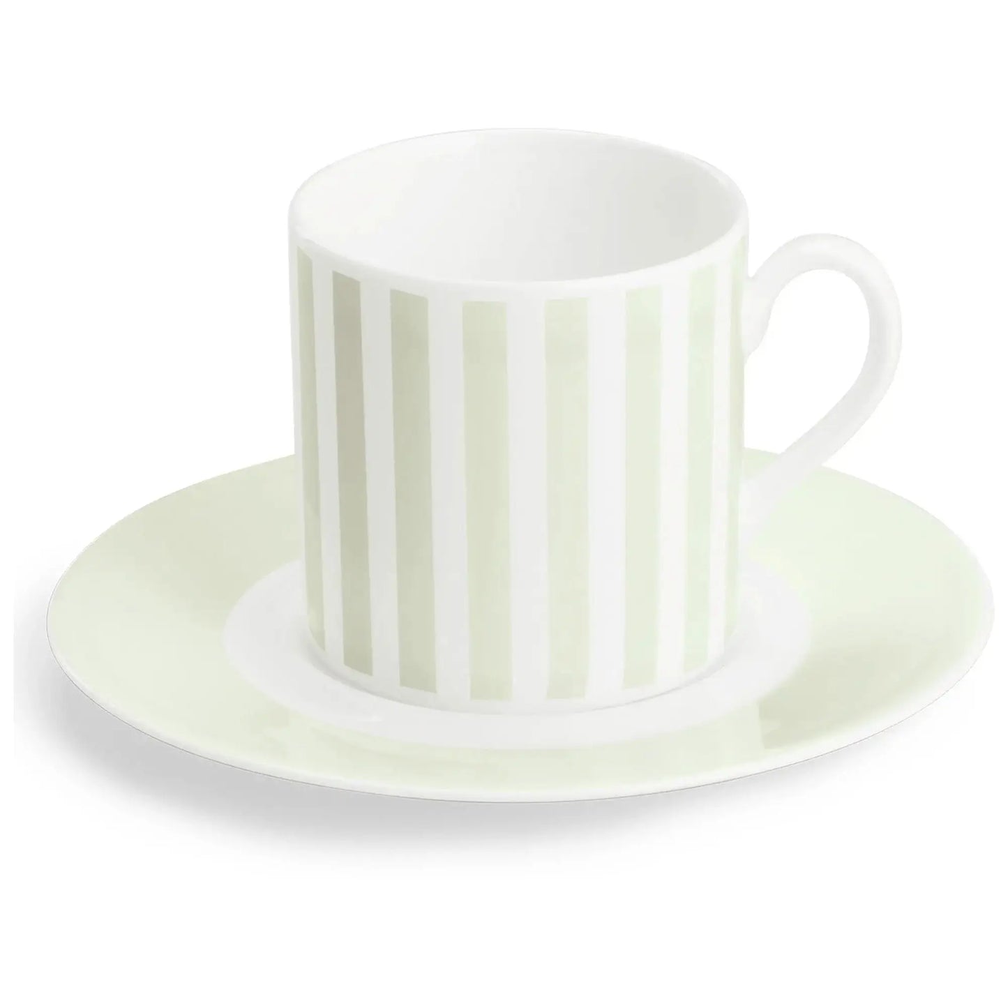 Pastell - Set Espresso Cup & Saucer Khaki 3.4 fl oz | 0.1L | Dibbern | JANGEORGe Interiors & Furniture