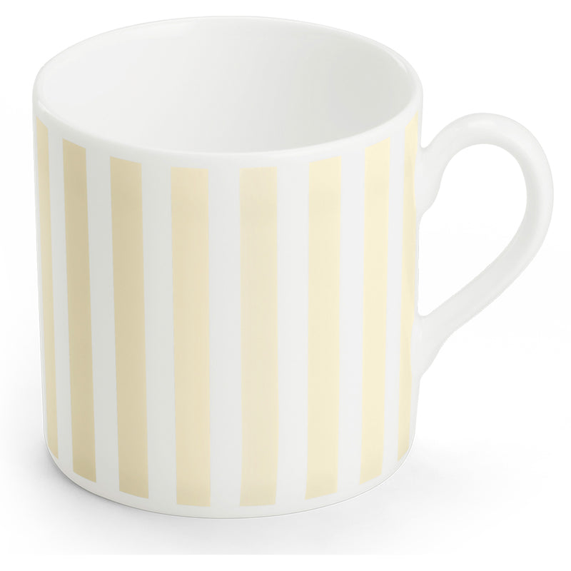 Pastell Stripes - Espresso Cup Cylindrical Wheat 3.4 FL OZ | 0.1L | Dibbern | JANGEORGe Interiors & Furniture