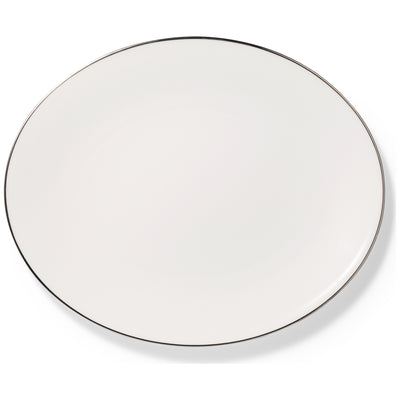 Platin Lane - Oval Platter 12.6in | 32cm (Ø) | Dibbern | JANGEORGe Interiors & Furniture