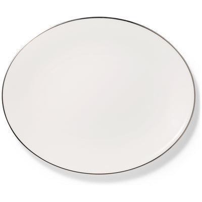 Platin Lane - Oval Platter 15.4in | 39cm (Ø) | Dibbern | JANGEORGe Interiors & Furniture
