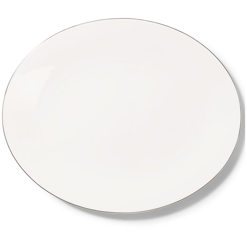 Platin Line - Oval Platter 12.6in | 32cm (Ø) | Dibbern | JANGEORGe Interiors & Furniture