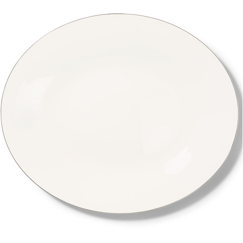 Platin Line - Oval Platter 15.4in | 39cm (Ø) | Dibbern | JANGEORGe Interior Design