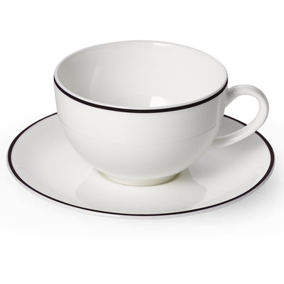 Simplicity - Set Espresso Cup & Saucer 3.7 FL OZ | 0.11L | Dibbern | JANGEORGe Interiors & Furniture