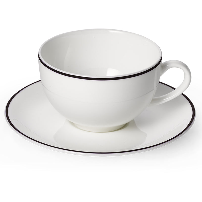 Simplicity - Set Espresso Cup & Saucer 3.7 FL OZ | 0.11L | Dibbern | JANGEORGe Interiors & Furniture