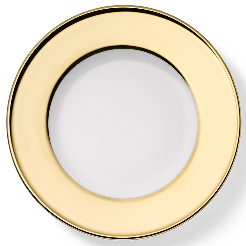 Solid Color Gold - Dessert Plate 8.2in | 21cm | Dibbern | JANGEORGe Interiors & Furniture