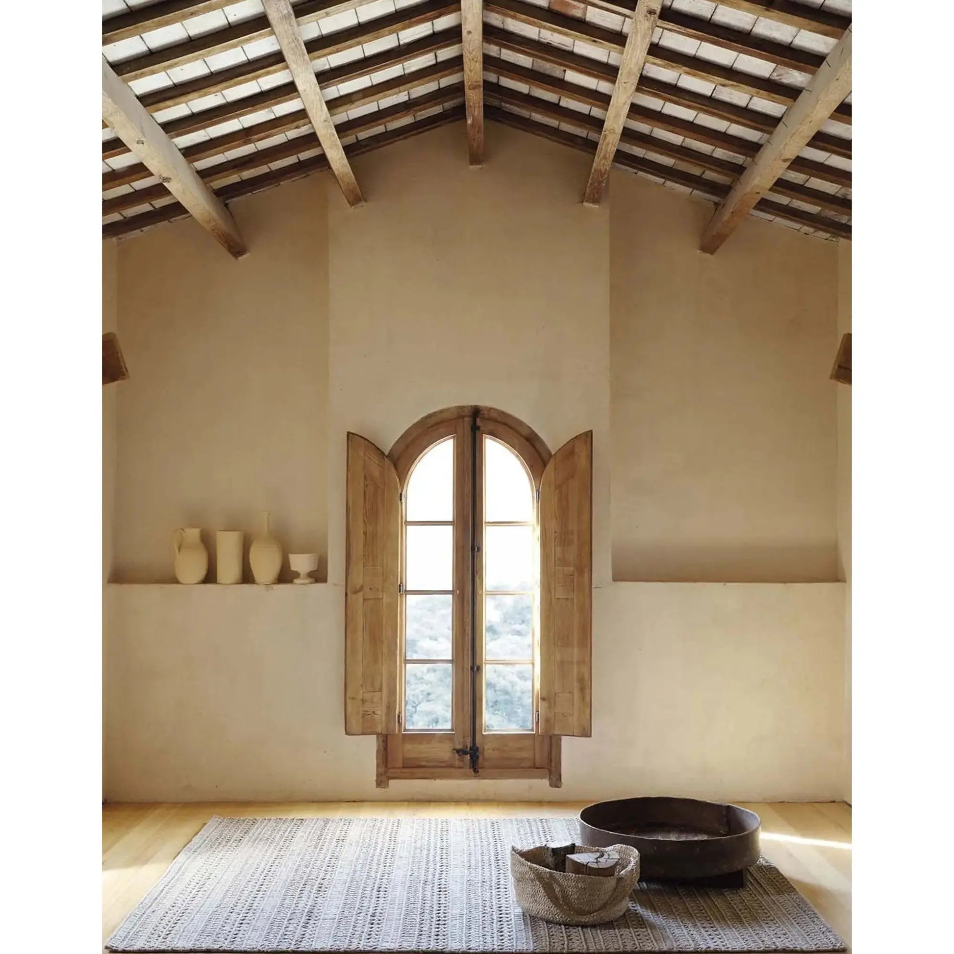 JANGEORGe Interiors & Furniture Gan Rugs Felt Rug Knotwork Natural