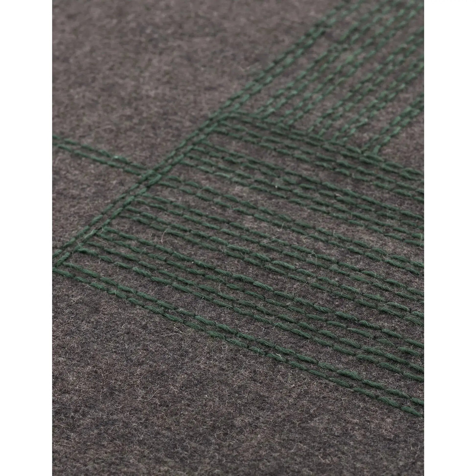 JANGEORGe Interiors & Furniture Gan Rugs Felt Rug Oryza Green