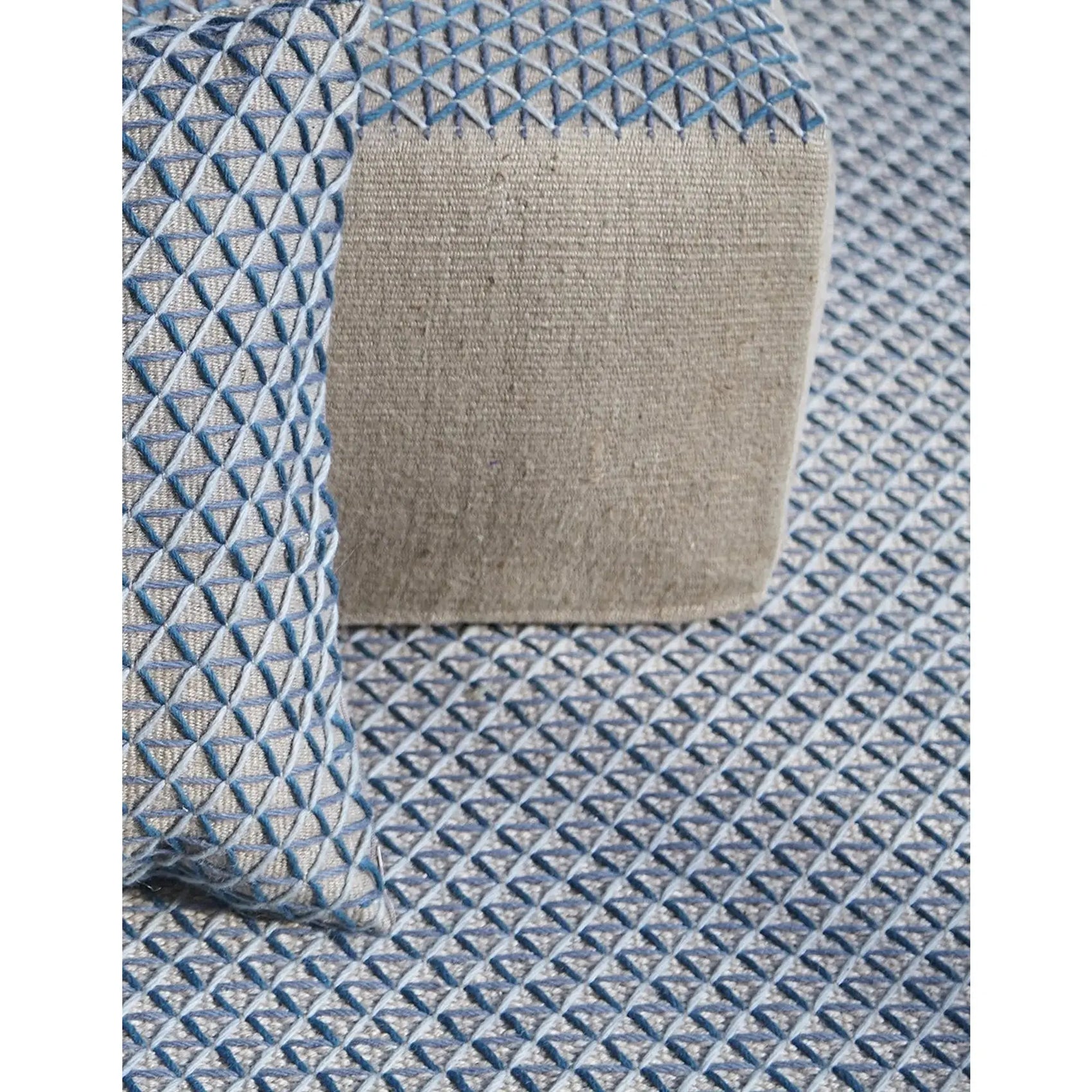 JANGEORGe Interiors & Furniture Gan Rugs Raw Rug Blue