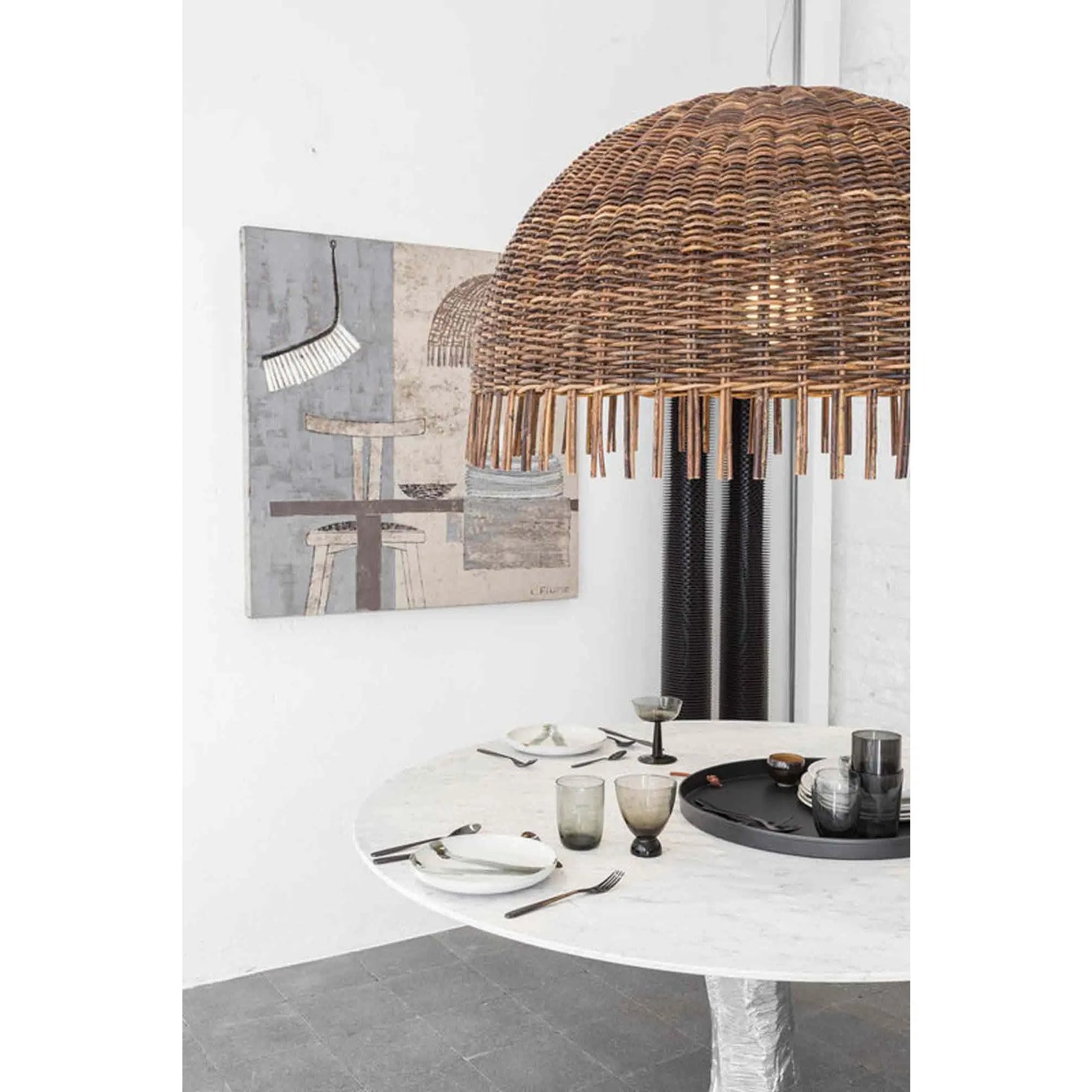 JANGEORGe Interiors & Furniture Gervasoni Croco 95 Suspension Light
