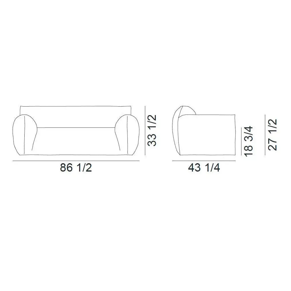 Paola Navone - Nuvola 10 - Sofa - JANGEORGe Interiors & Furniture