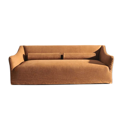 Gervasoni Saia 12 Sofa. Orange Couch | JANGEORGe Interiors & Furniture USA