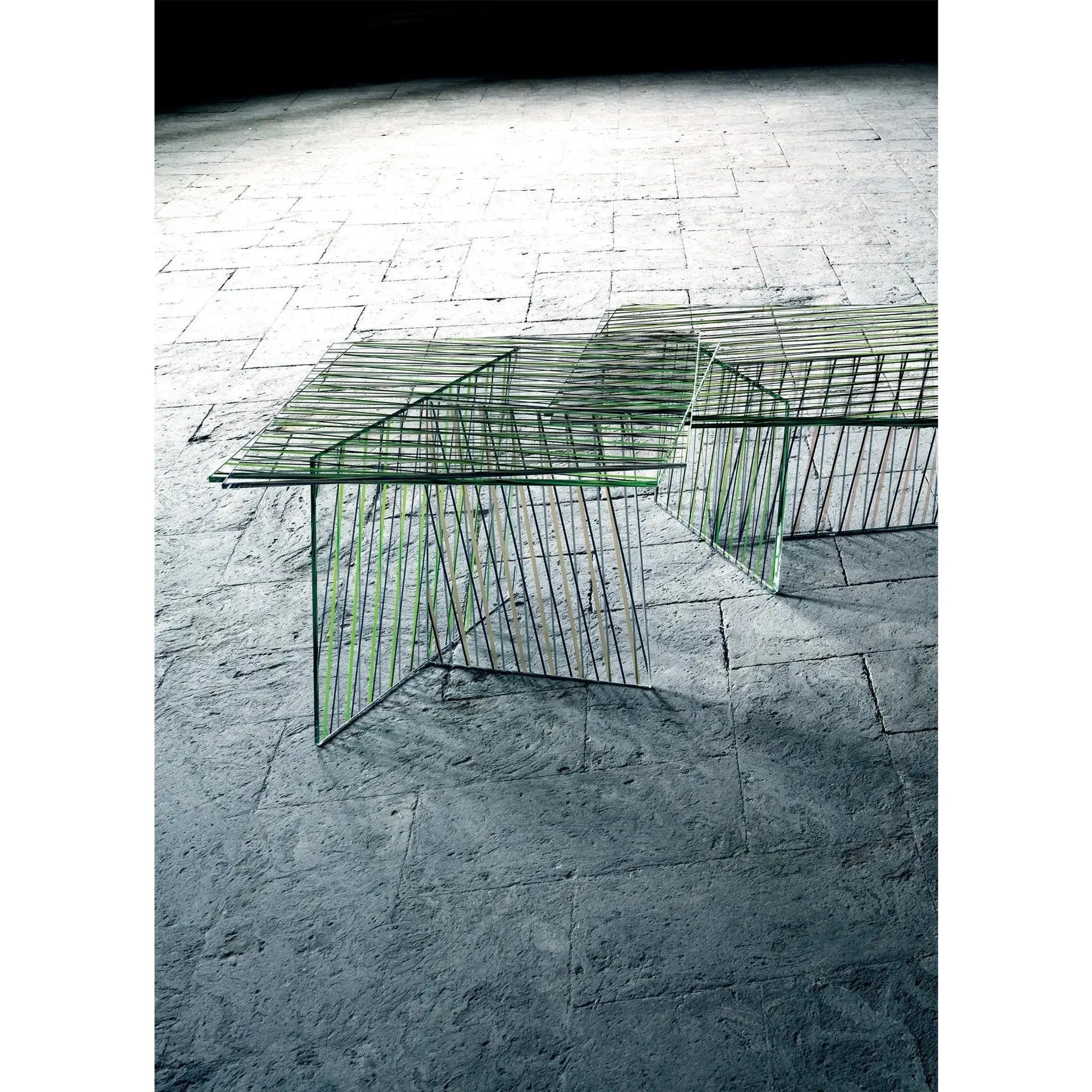 JANGEORGe Interiors & Furniture Glas Italia Crossing Glass Table