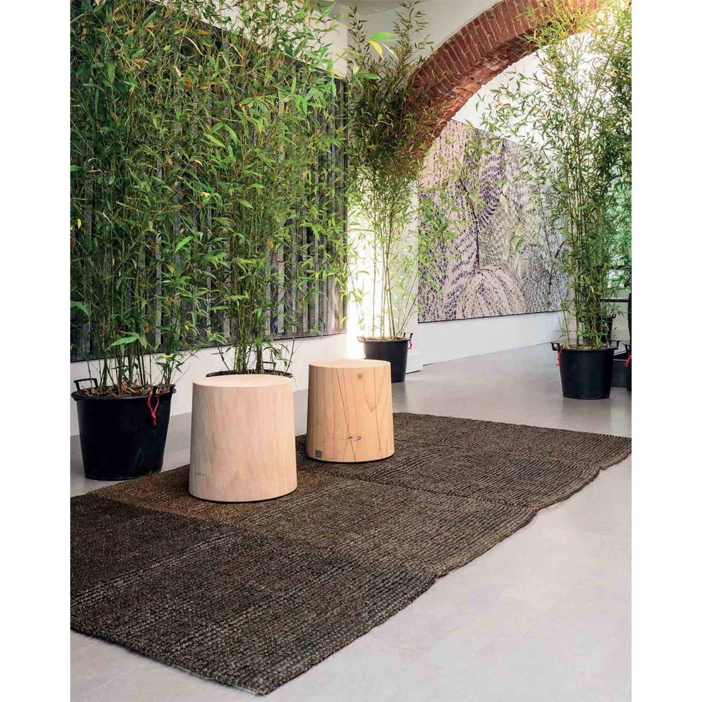 JANGEORGe Interiors & Furniture GT Design Coconutrug I Glassati Rug