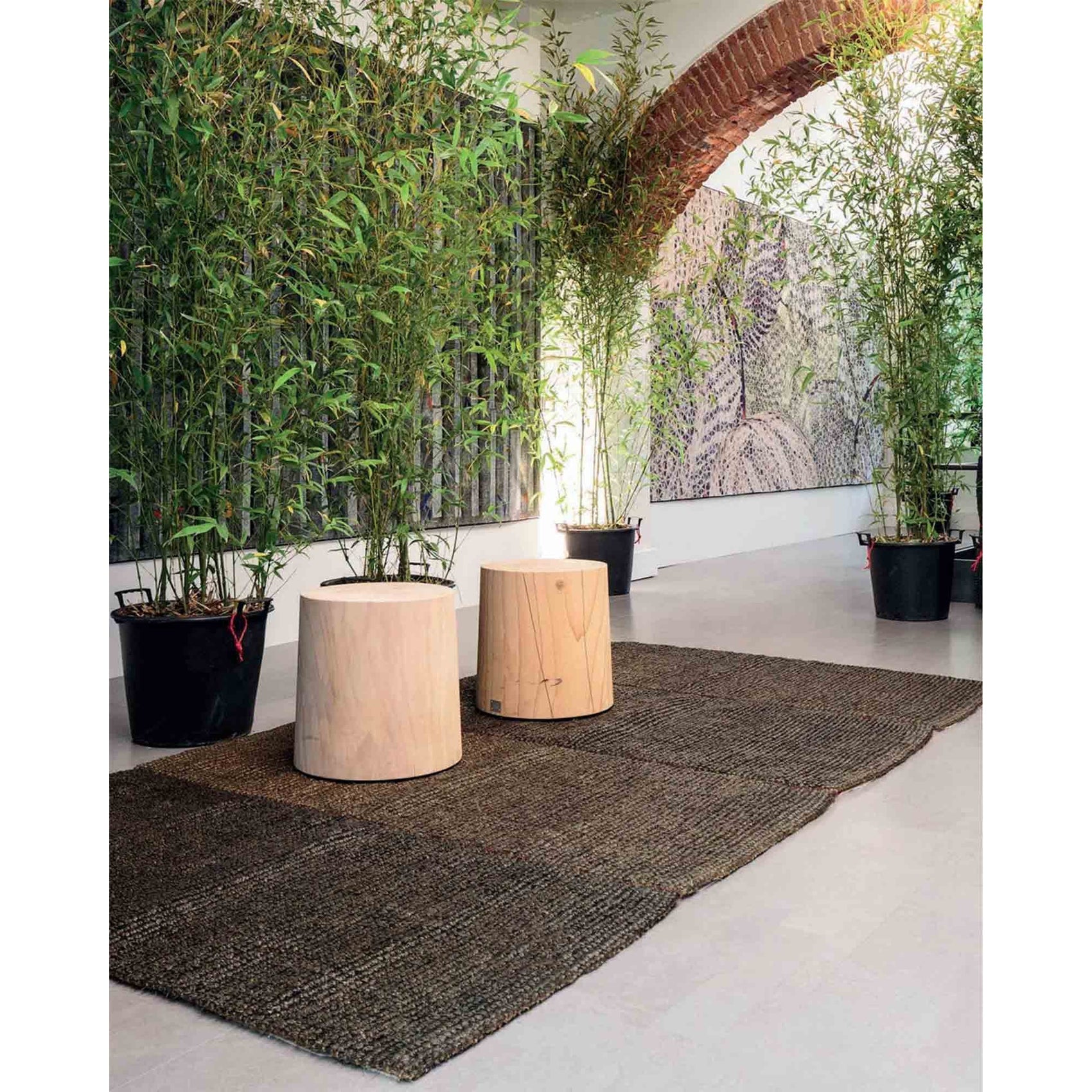 JANGEORGe Interiors & Furniture GT Design Coconutrug I Glassati Rug