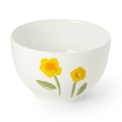 Impression (Yellow Flower) - Cereal Bowl 13.5 fl oz | 0.40L, 4.9in | 12.5cm (Ø) | Dibbern | JANGEORGe Interiors & Furniture